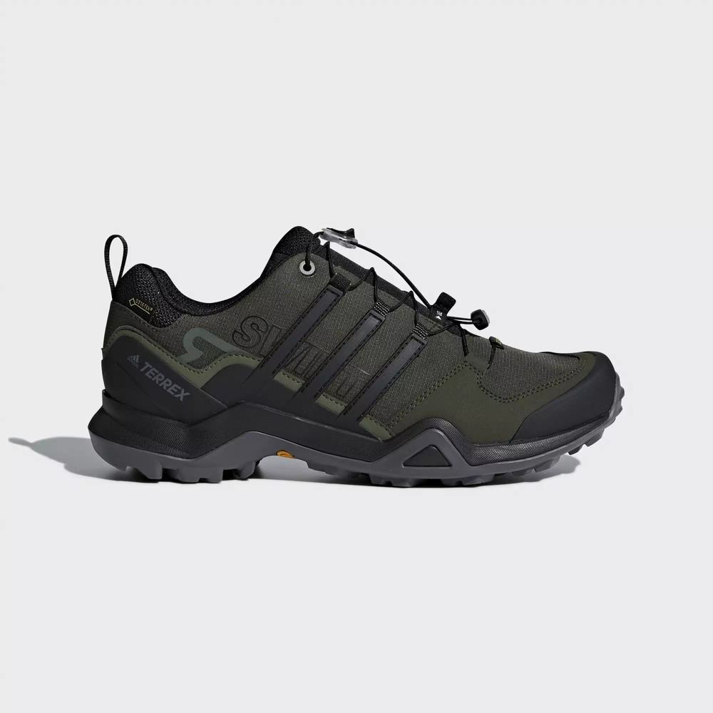 Adidas Terrex Swift R2 GTX Tenis De Seguridad Verdes Para Hombre (MX-33124)